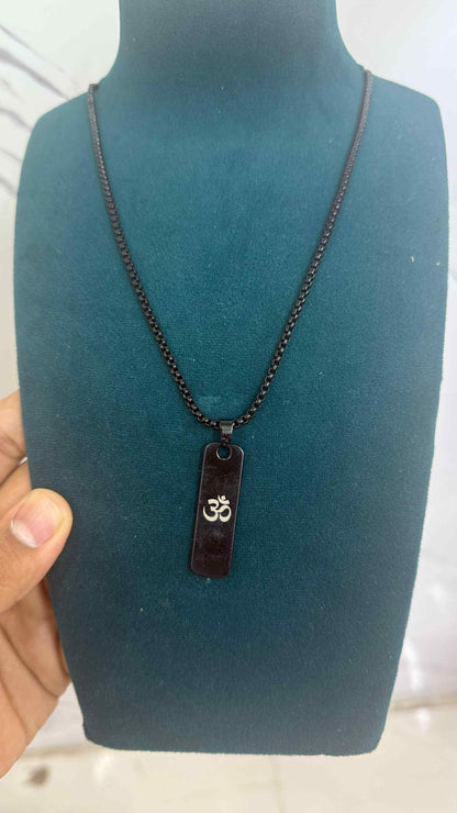 Spiritual Om Pendant Necklaces for Men