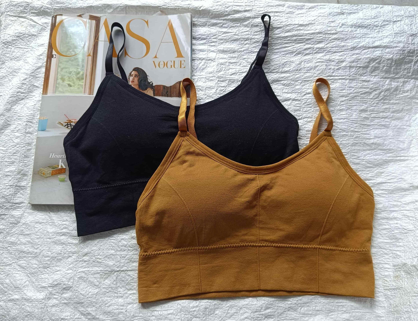 Seamless Padded Bra Pack of 2