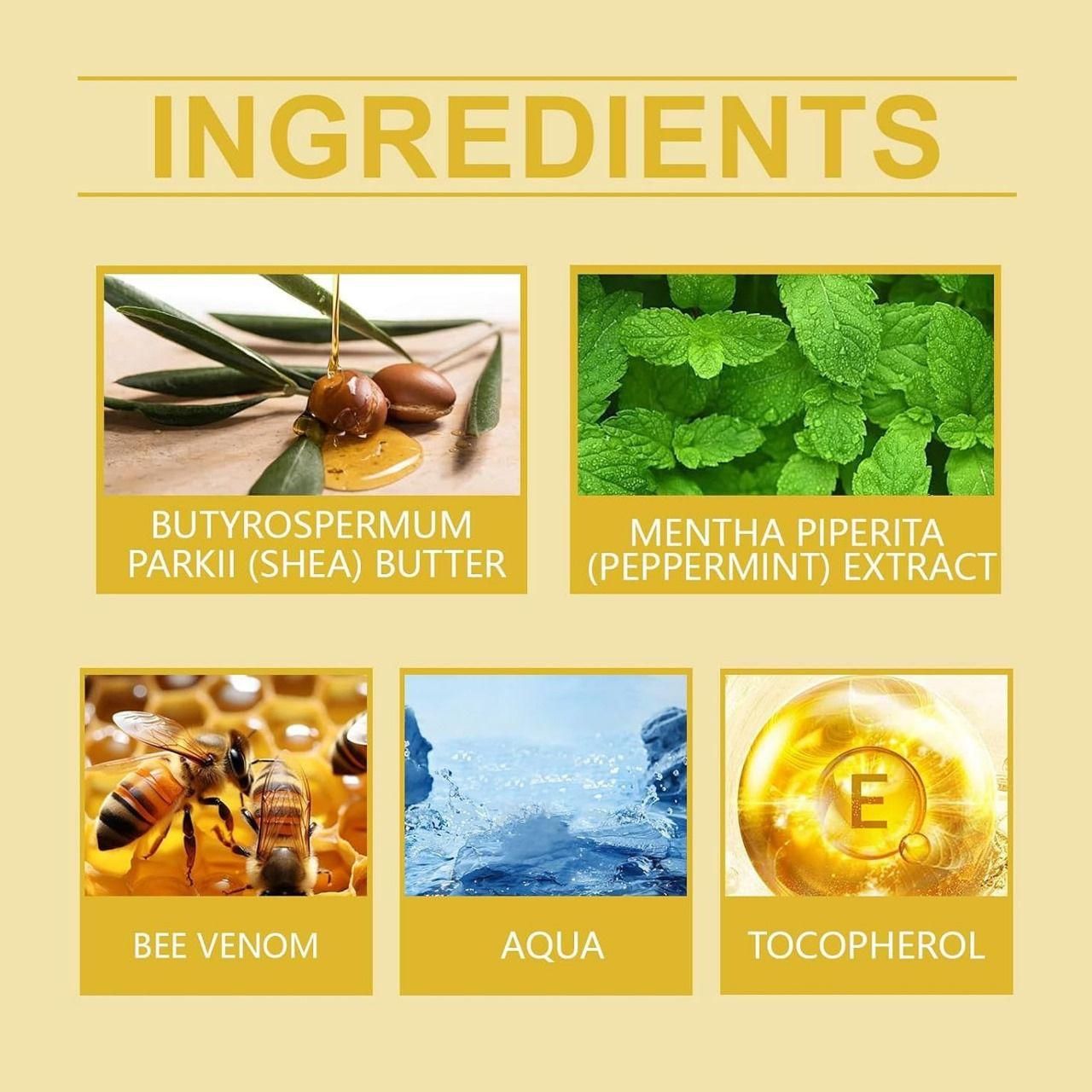 Bee Venom Dry Cracking Cream 200 gm Pack of 2