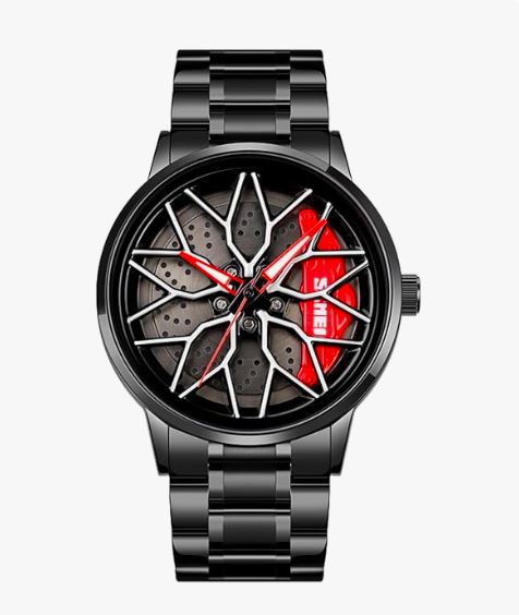Stereoscopic Car Wheel Watch